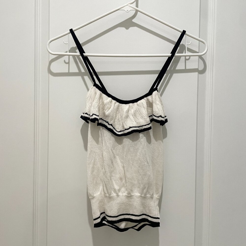 Maje Ruffle Hem Cami - Picture 5 of 6